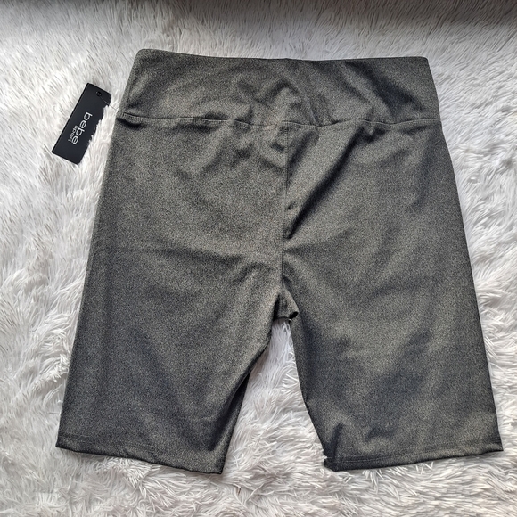 Bebe Sport Size 2X Rainbow Lites Short NWT - Picture 5 of 7